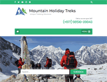 Tablet Screenshot of nepaltrekkingguides.com